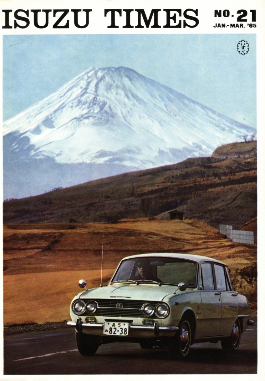 Isuzu Times No 21 corporate magazine - Jan-March 1965 - English language - 10 pages - 01 - front cover.jpg