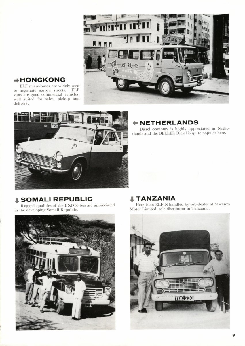 Isuzu Times No 21 corporate magazine - Jan-March 1965 - English language - 10 pages - 09 - Isuzus around the world.jpg